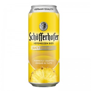 Schofferhofer Pineapple Beer 24 x 500ml Cans