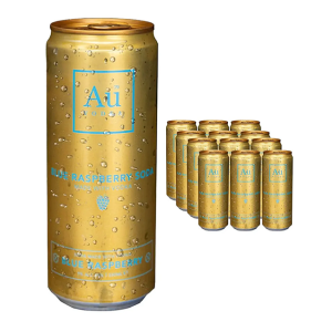 AU Vodka Blue Raspberry Pre-Mixed 12 x 330ml Cans