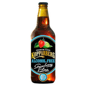 Kopparberg Strawberry & Lime Cider Alcohol Free 8 x 500ml
