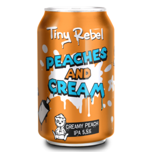 Tiny Rebel Peaches and Cream 1x330ml Can