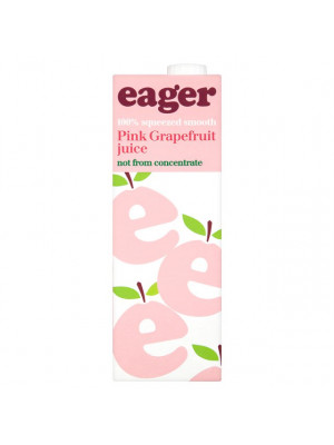 Eager Pink Grapefruit 8 x 1L