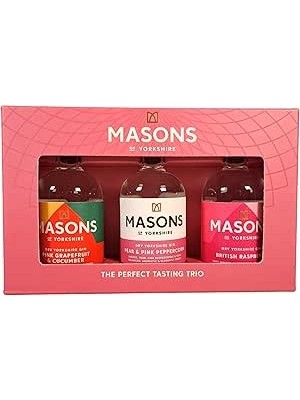 Masons Pink Gin Minitures Gift Set 3 x 5cl
