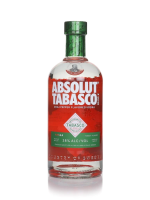Absolut Tabasco Chili Pepper Flavoured Vodka 70cl