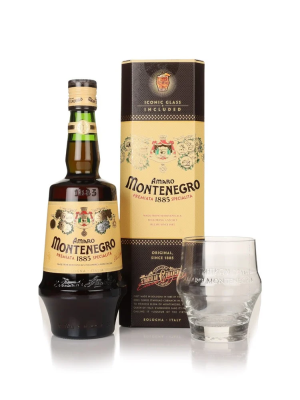 Amaro Montenegro Gift Set With Glass