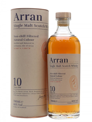 Arran 10 Year Old Whisky 70cl