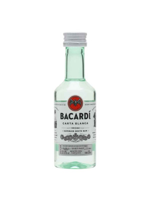 Bacardi Carta Blanca Miniature 5cl