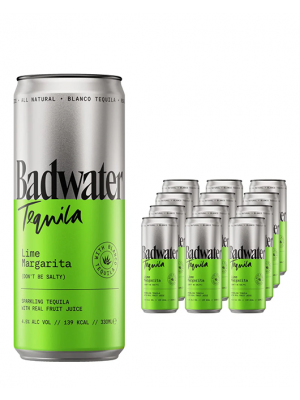 Badwater Lime Margarita 12 x 330ml cans