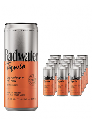 Badwater Grapefruit Paloma 12 x 330ml cans