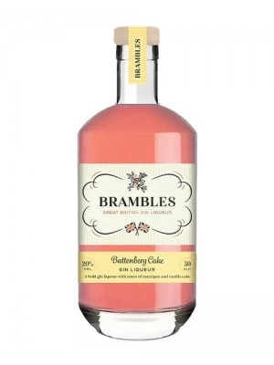 Brambles Battenburg Cake Gin Liqueur 50cl
