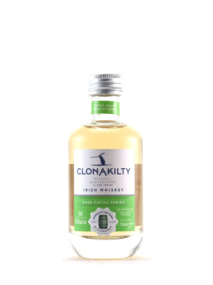 Clonakilty Single Grain Bordeaux Cask Irish Whiskey miniture 5cl
