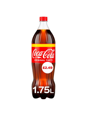 Coca Cola Coke Original 6 x 1.75L Bottles (Pricemarked)