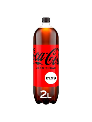 Coca Cola Coke Zero Sugar 6 x 2L Bottles (Pricemarked)