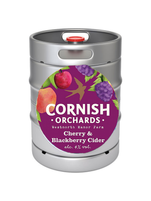Cornish Orchards Cherry and Blackberry Cider Keg 30L