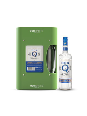 Don Q Cristal Rum ecoSPIRITS ecoTOTE 4.5L