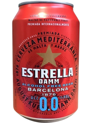 Estrella Damm 0.0% (Free Damm) 