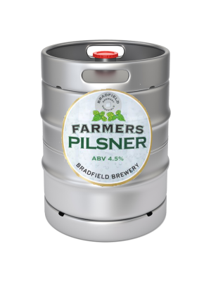 Bradfield Brewery Farmers Pilsner 50L Keg 