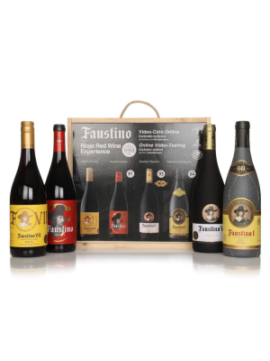 Faustino Rioja Red Wine Experience Gift Pack 300cl - 4 Bottle Gift Set