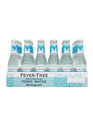 Fever Tree Light Mediterranean Tonic 24 x 200ml