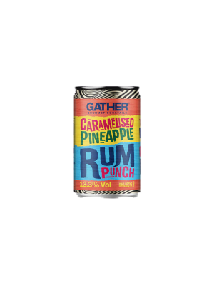Gather Caramelised Pineapple Rum Punch Cans 12x150ml