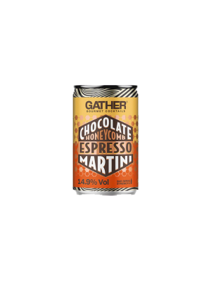 Gather Chocolate Honeycomb Espresso Martini Cans 12x150ml