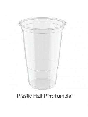 Plastic 1/2 Pint Glasses x 1000