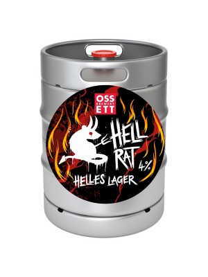 Ossett HELL RAT Hells Lager 50L Keg