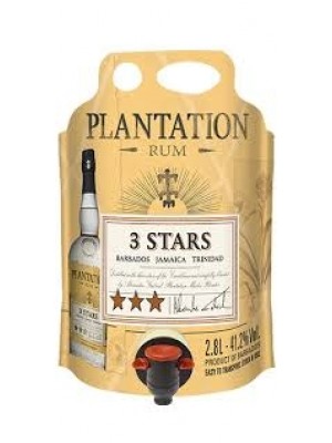 Planteray 3 Stars White Rum - 2.8ltr Refill Pouch