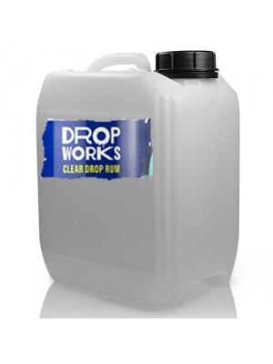 DropWorks Clear Drop Rum 5LTR Jerry Can