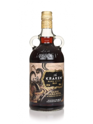 Kraken Black Spiced Rum - Dark Caramel & Cornish Sea Salt 70cl