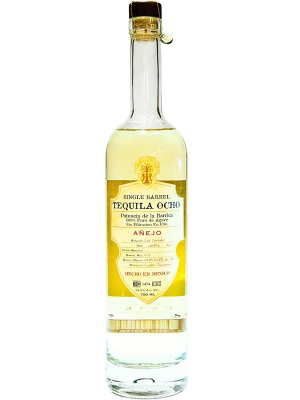 Ocho Single Barrel Anejo 100% Agave Tequila 70cl