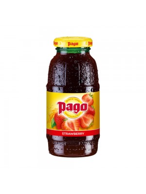 Pago Strawberry Juice 12 x 200ml