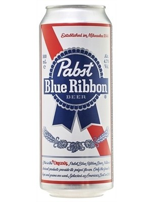 Pabst Blue Ribbon Cans PBR