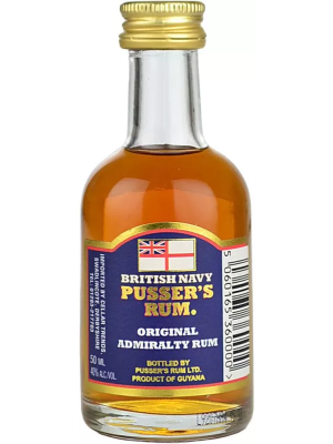 Pusser’s British Navy Rum Blue Label Miniature 5cl