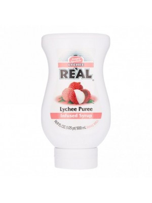 Re'al Lychee Puree Infused Syrup 500ml