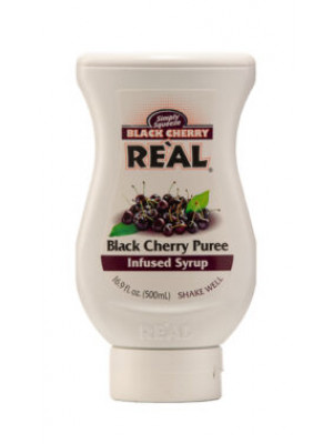 Real Black Cherry Puree Infused Syrup 50cl