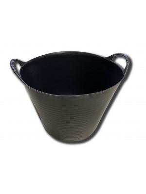 Flexible Ice Tub Bucket Medium 26 Litre - Black