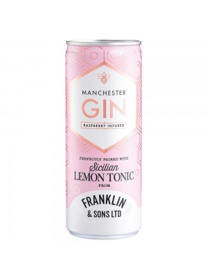 Franklin's Manchester Pink Gin Cans 12 x 250ml