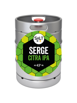 Salt, Serge Citra hazy Session IPA 30L Keg