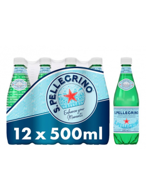 San Pellegrino Sparkling Water 12 x 500ml
