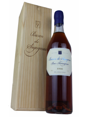 Sigognac Armagnac 1946 70Cl