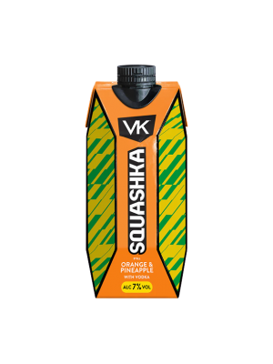 VK Squashka Orange and Pineapple 12 x 500ml