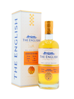 The English Small Batch First Fill Bourbon Cask Single Malt 70cl