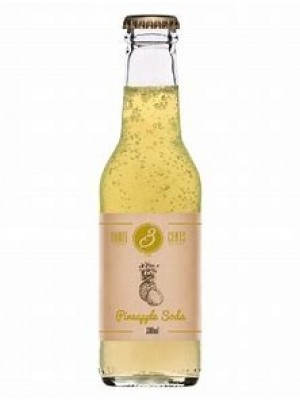 Three Cents Pineapple Soda (24x20cl)