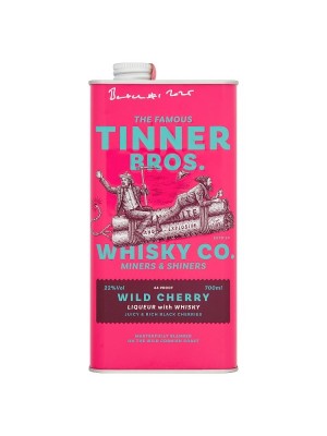 Tinner Bros Whisky Co. Wild Cherry Liqueur with Whisky 70cl