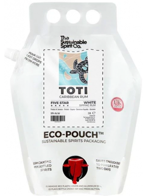 Toti White Rum - 2.8ltr Refill Pouch
