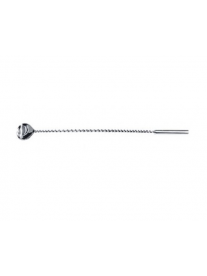 Twisted Bar Spoon (long round end) 40cm