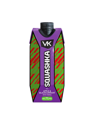 VK Squashka Apple and Blackcurrant 12 x 500ml
