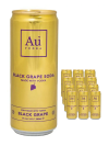 AU Vodka Black Grape Pre-Mixed 12 x 330ml Cans