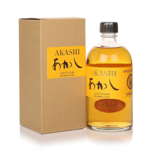 Akashi Single Malt 5yo Bourbon Cask 50cl with Giftbox