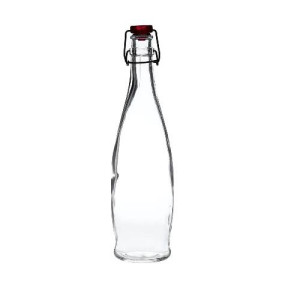 Indro Water Bottle (Red Cap) 1Litre 35.25oz